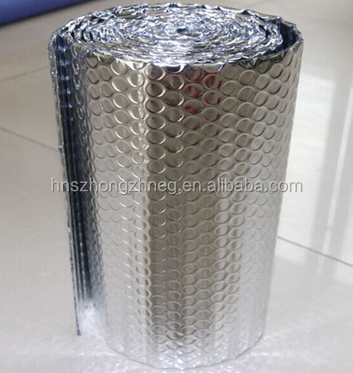 Reflective Aluminum Bubble Foil Insulation For Roofing/ Bubble Foil Thermal Insulation Sheet