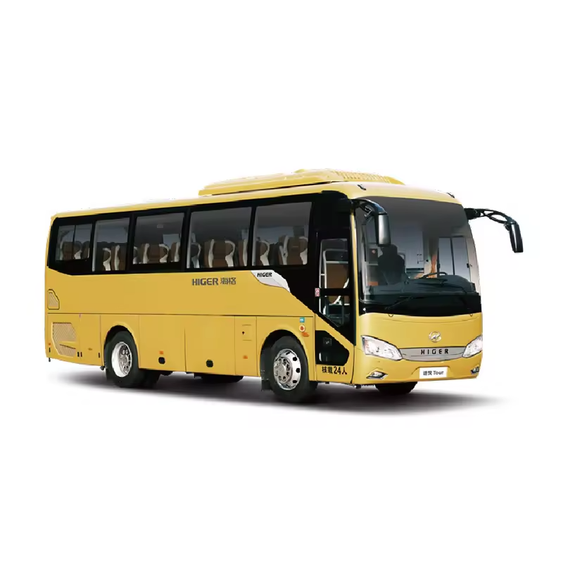 2022 hot sale used bus coach 30-50 seats luxury electric bus passenger tourist bus for sale in good condition