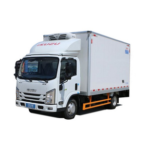 China ISUZU Brand Refrigerator Car 4x2 Refrigerated Truck 116HP Refrigerated Van