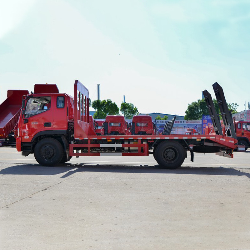 Metro wehbe heavy industry flat low bed tow truck 3.6 ton deck 4 ton winch flatbed tow truck for sale