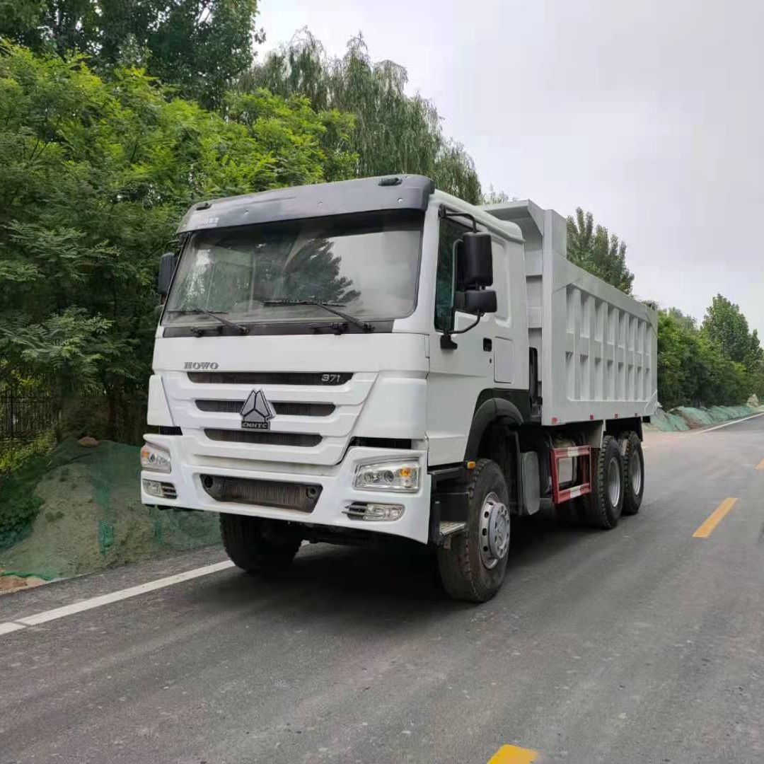 Sinotruk Howo 371 375hp 6x4 A7 20cubic used tipper trucks for Sale Price