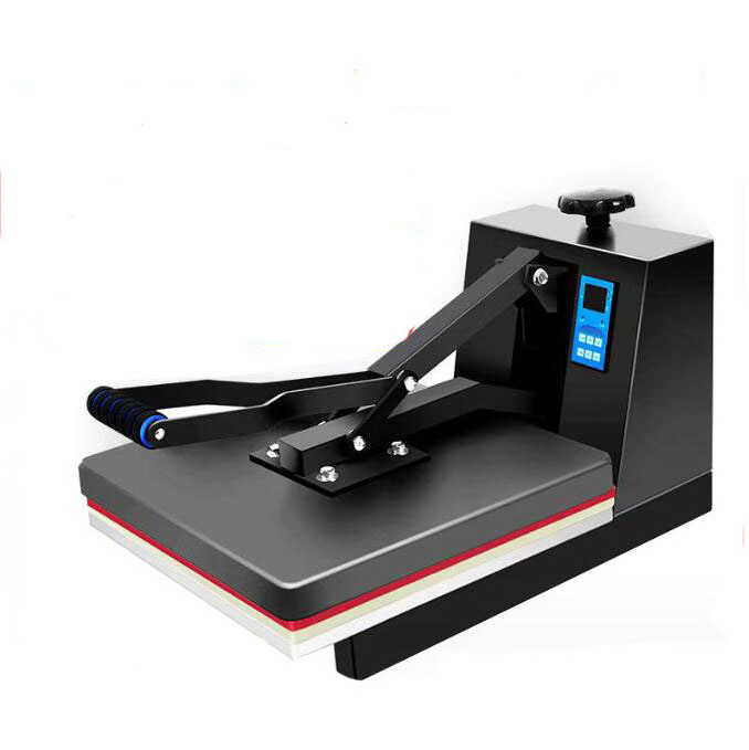 T-shirt heat transfer machine clothing digital 38*38 flat ironing heat press machine manual transfer equipment