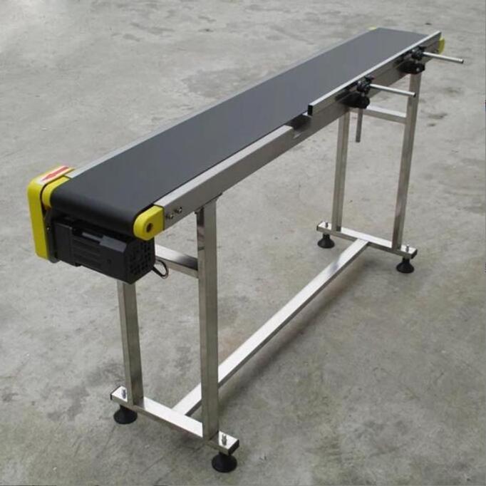 Factory custom conveyor belt assembly line paging machine to sample custom speed adjustable automatic high speed coding conveyor