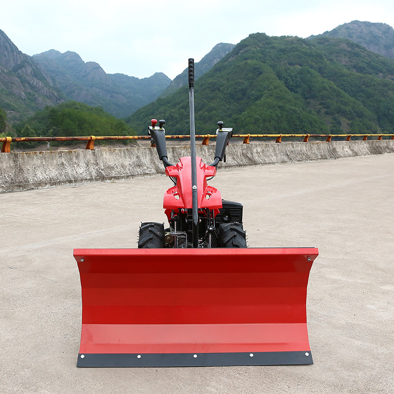 High Operating Efficiency Truck Self Propelled Snow Plow Wheel Loader Multi-function push snow shovel