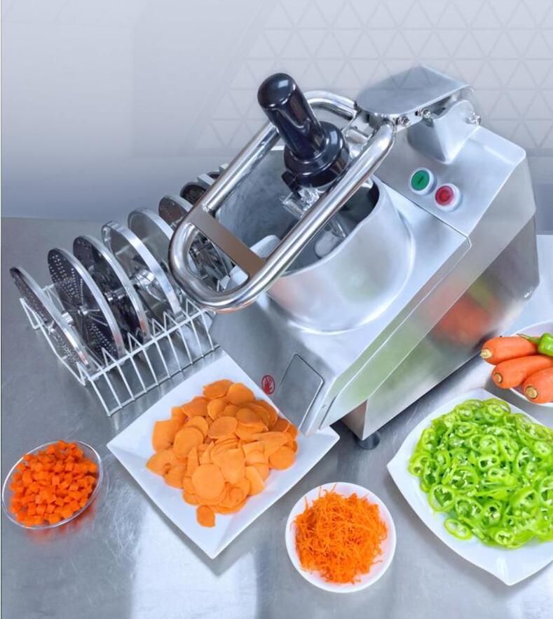 Commercial vegetable cutting machine canteen hotel kitchen vegetable potato shredding dicing machine slicer