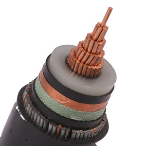 33kv electrical cable 300mm copper conductor single core MV power cable