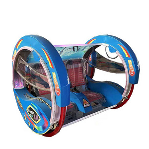 Amusement park facilities Playground Outdoor Le Bar Car Happy Rides 360 Degree Rolling Car Kids Adults Swing Happy Car Rides