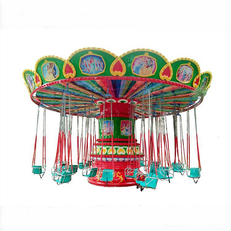 Amusement Equipment Park Flying Chairs Swing Ride Outdoor Playground Attraction Equipment Rotating Flying Chair Ride