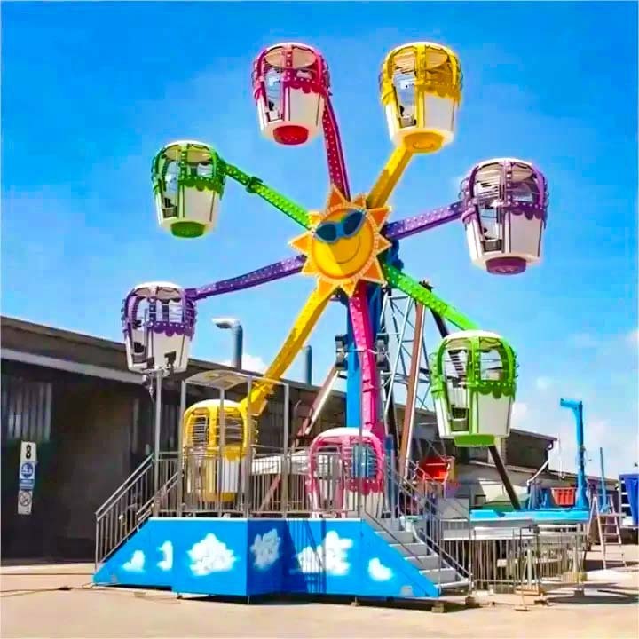 Amusement Park Rides Funfair Sightseeing Ferris Wheel Kids Rides Attractions Observation Wheel For Sale