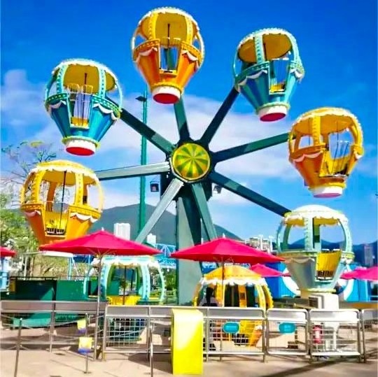 Amusement Park Rides Funfair Sightseeing Ferris Wheel Kids Rides Attractions Observation Wheel For Sale