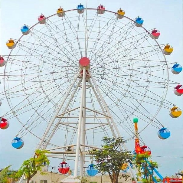 Amusement Park Popular Commercial Rides Sightseeing Ferris Wheel Kiddie Funfair Playground Observations Wheel For Sale