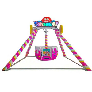 Manufacturer Sale  Amusement Park Mini Swing Frisbee Rides Shopping Mall Mini Big Swing Pendulum Rides