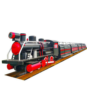 China Professional Manufacturer Supplier Design Mini Track Train Rides Attractions Funfair Outdoor Sightseeing Train Ride