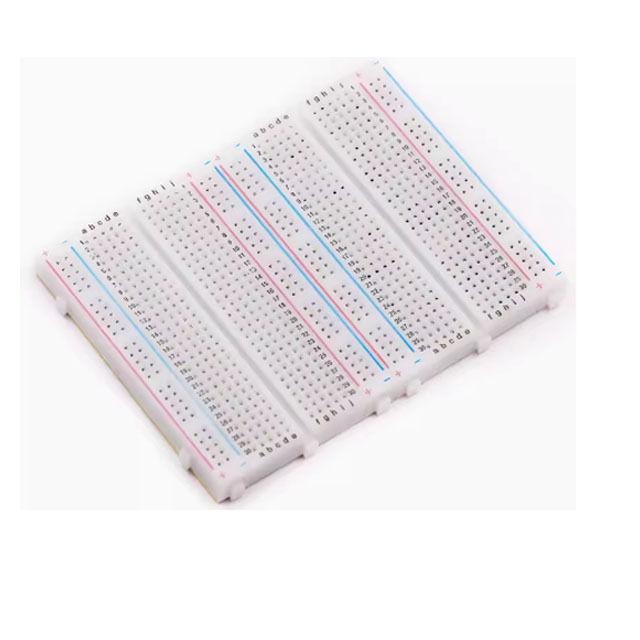 BOARD400 Circ-uit board 8.5x5.5cm, can be com-bined and spli-ced with 400 ho-les, high-qua-lity bread board, univ-ersal boa-rd