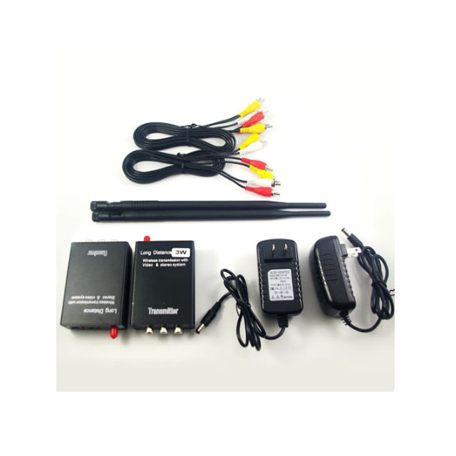 3W Long Range Wireless Video Transmitter and Receiver Portable Mobile 2.4G Analogue Signal Transmission Surveillance Device TR3K