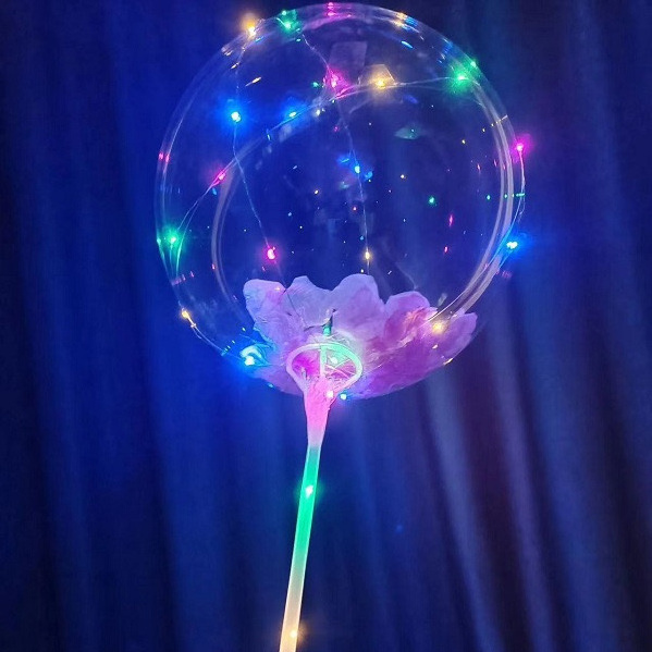 Inflatable Led Stand Balloon Led Balloon Lights Valentine Led Led Inflatable Jellyfish Balloon