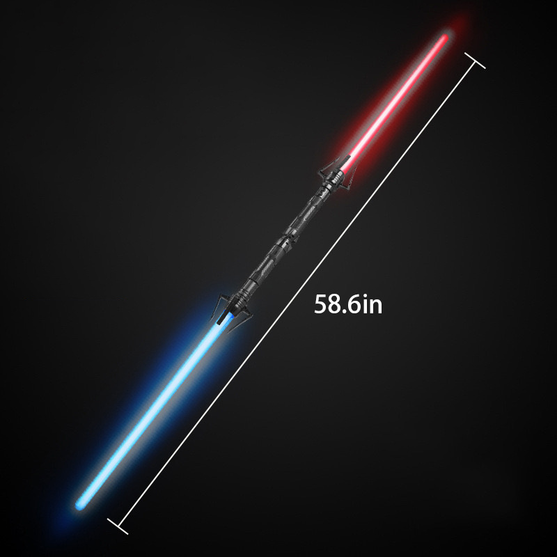 Hot Sale 2024 2 In 1 Lightsaber Toy 16 Color Starwars Laser Sabre Sword Prop Metal Laser Blade Rgb Neo Lightsaber