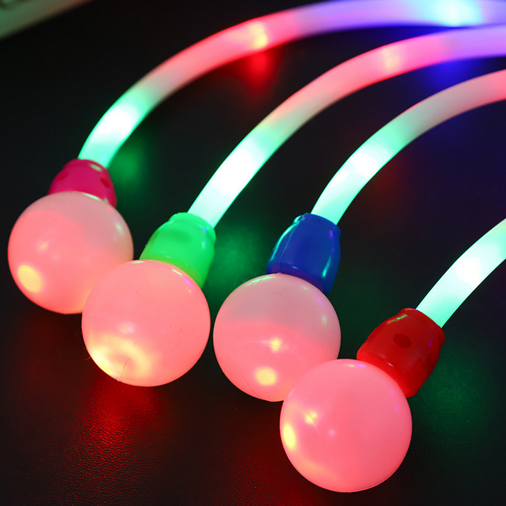 2024 New Product Luminous Music Stick Kids Light Up Toy Colorful Glow Rotating Stick Toy