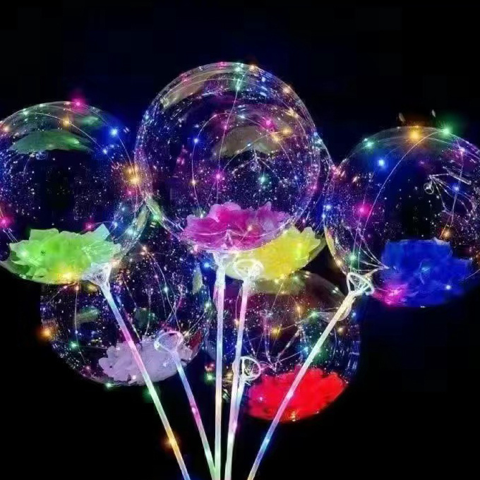 Inflatable Led Stand Balloon Led Balloon Lights Valentine Led Led Inflatable Jellyfish Balloon