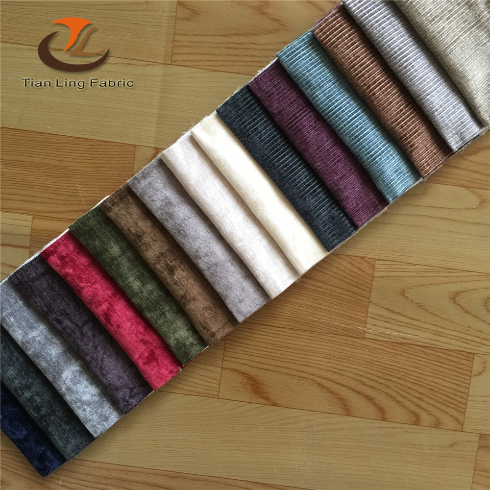 polyester microfiber chenille fabric and textile