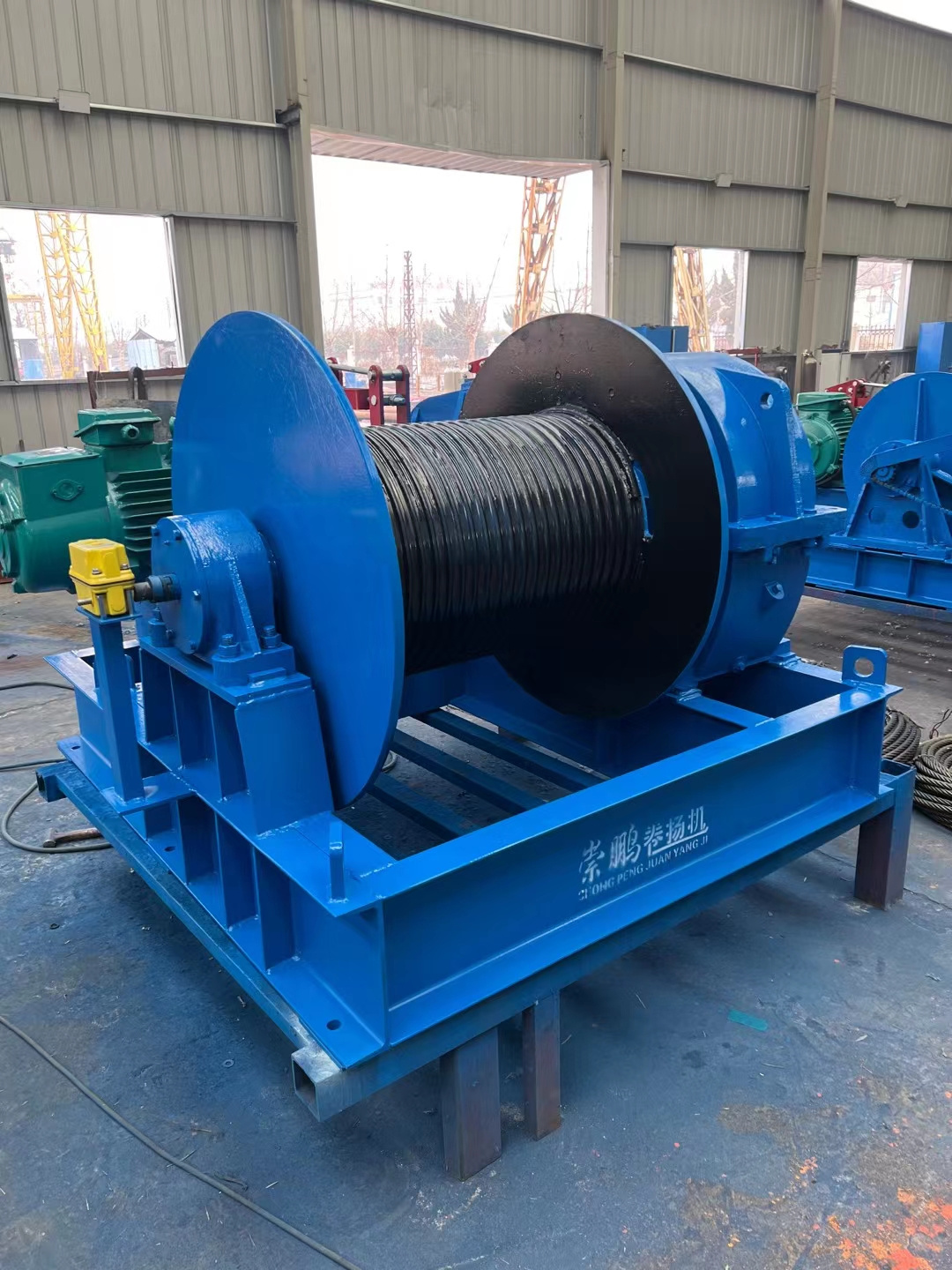 ISO9001 Certified crane used portable electric winch pulling 5t for sale