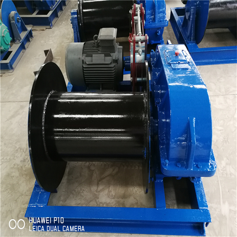 ISO9001 Certified crane used portable electric winch pulling 5t for sale