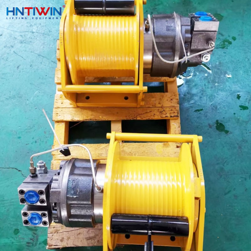 Winch manufacturer Fast speed 6 ton hydraulic winch with internal five-star motor with CE