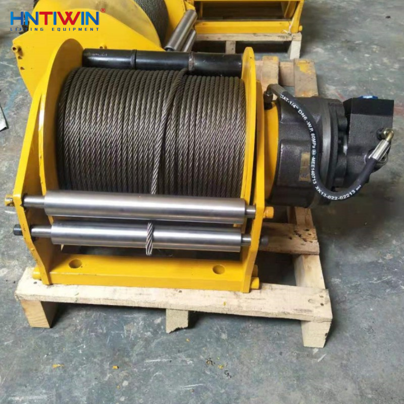 Winch manufacturer Fast speed 6 ton hydraulic winch with internal five-star motor with CE