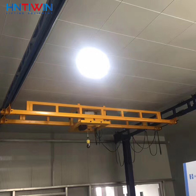 Discounted price CE Light duty 1 ton 2 ton 3 ton underslung overhead bridge cranes price for workshop