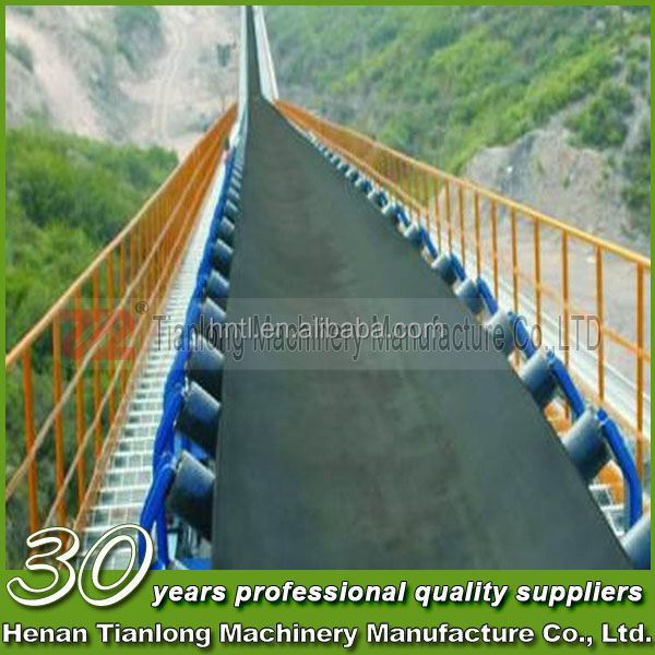 China Automatic wood chip belt conveyor for sale