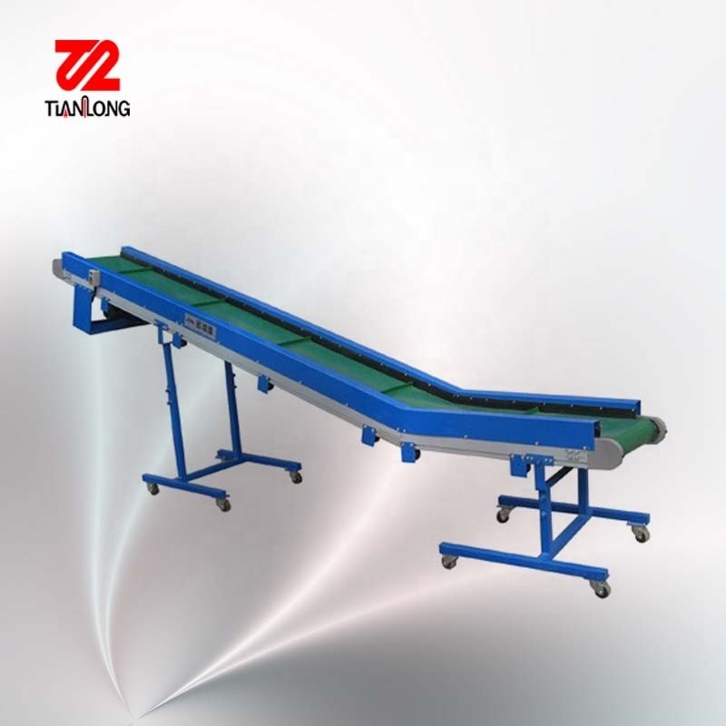 China Automatic wood chip belt conveyor for sale