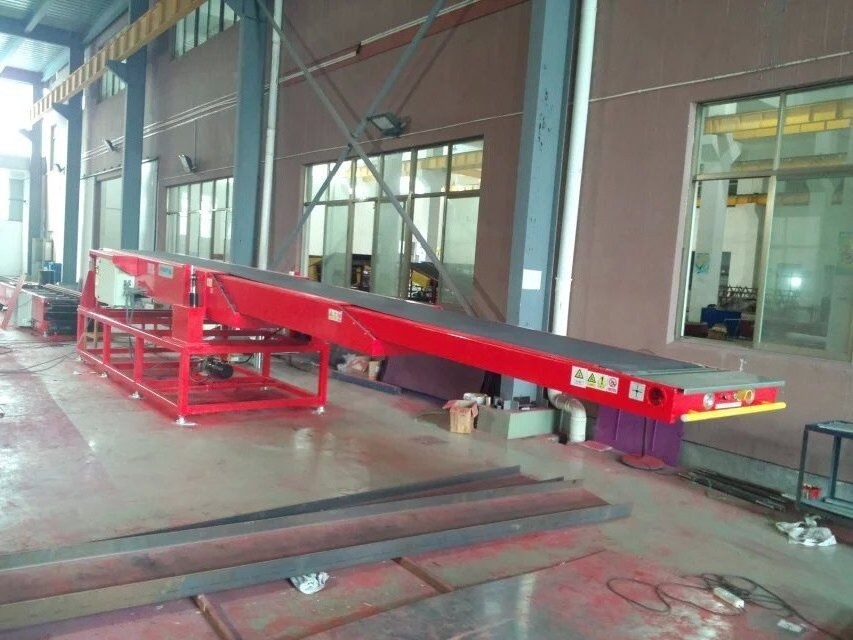 Movable Telescopic Belt Conveyor Truck Loading Unloading Conveyor ...