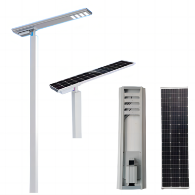 in one integrated solar led street light outdoormonocrystalline solar street lights