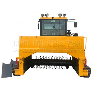 Manure Compost Turner Machine Equipment Crawler Walking Turner