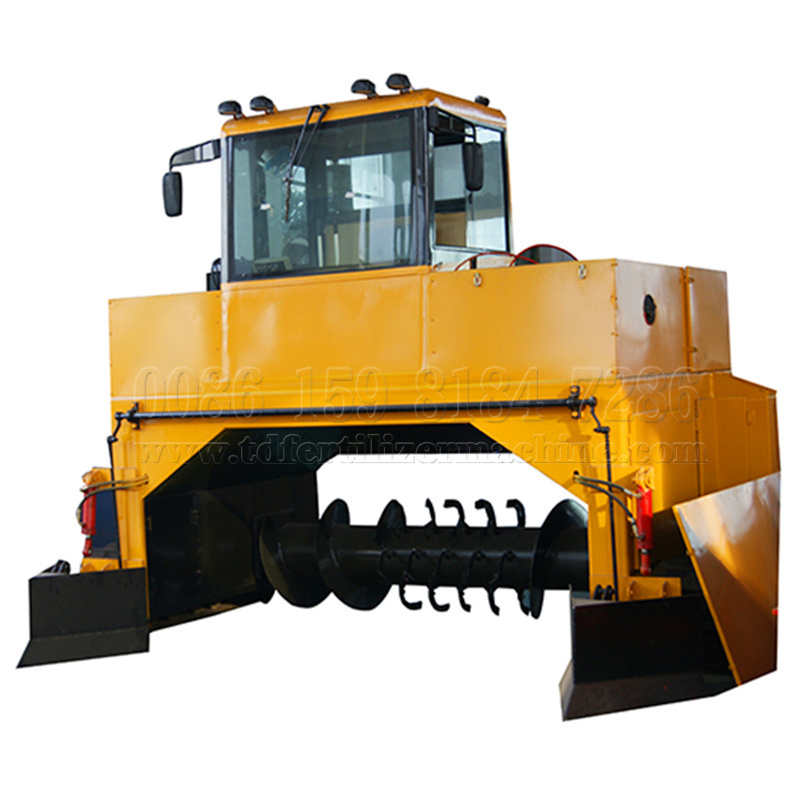 Manure Compost Turner Machine Equipment Crawler Walking Turner