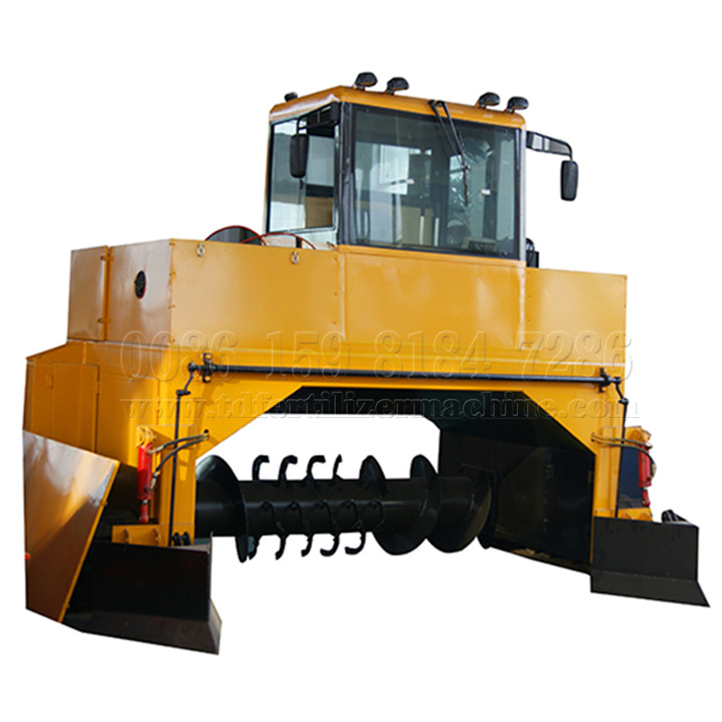 Manure Compost Turner Machine Equipment Crawler Walking Turner