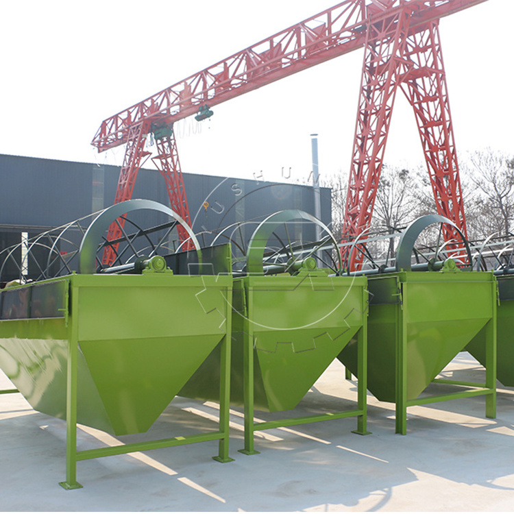 Rotary vibrating screen trommel screen used for sieving size of mineral particles