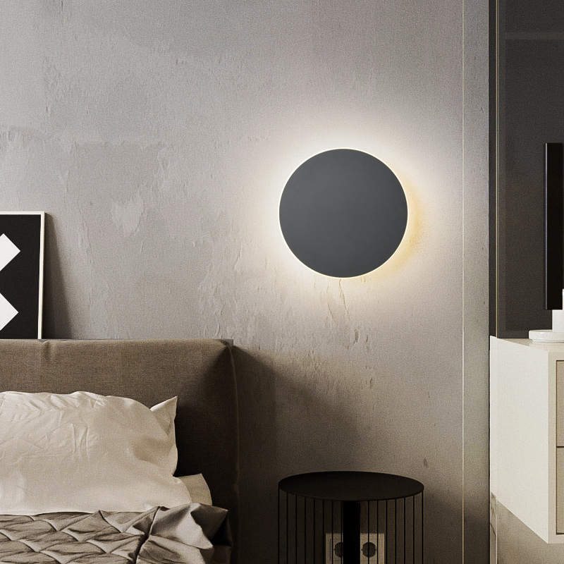 LED Wall Sconce Smart Touch Induction Modern Wall Light Minimalist Nordic Decoration Wall Lamp With Touchable On/Off