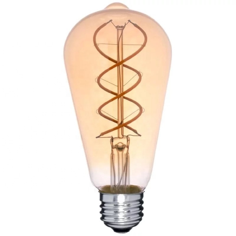 LED Soft Filament Bulb Vintage Antique Retro Bulbs Edison Bulb Light 85-265V 220V