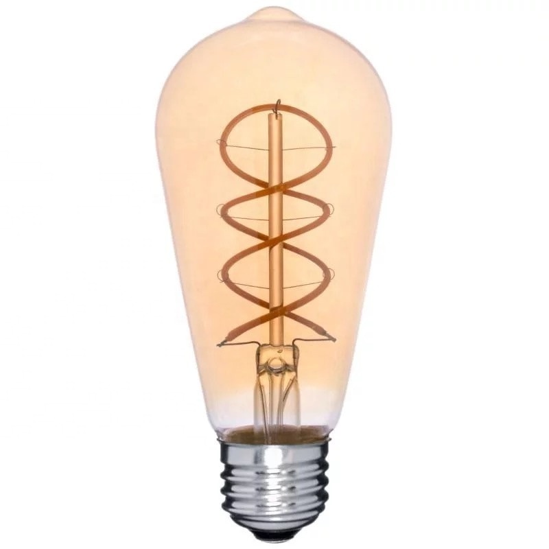 LED Soft Filament Bulb Vintage Antique Retro Bulbs Edison Bulb Light 85-265V 220V