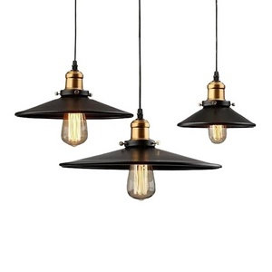 Vintage Black Pendant Lamp Decorative Industrial Pendant Lights For Home Bar