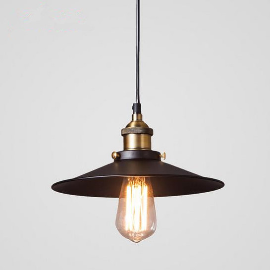 Industrial Style Iron  Pendant Light Little Black Dress Hanging Pendant Lamp For Restaurant