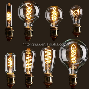 New products 4W Soft filament LED edison bulb 110V/220V E26/E27 Spiral filament led bulb