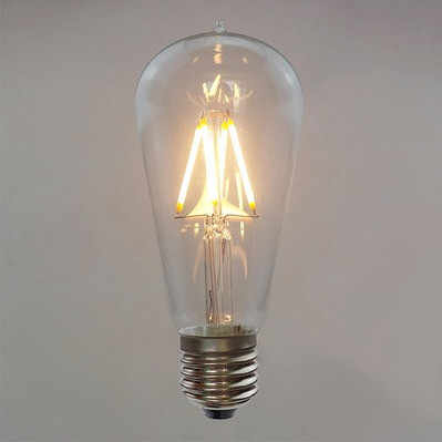 2020 Hot Sale Decorative Lighting ST58 Dimmable Edison Bulb LED Filament Bulb