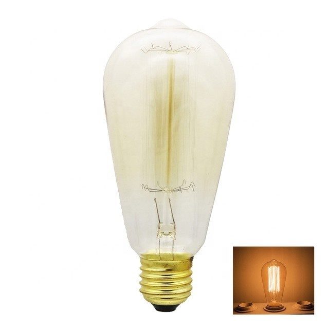 Edison Bulb E27 40W Retro Filament Edison Light 90 V-260 V Bedroom Incandescent Bulb Lamp