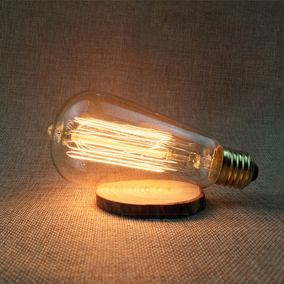 Edison Bulb E27 40W Retro Filament Edison Light 90 V-260 V Bedroom Incandescent Bulb Lamp