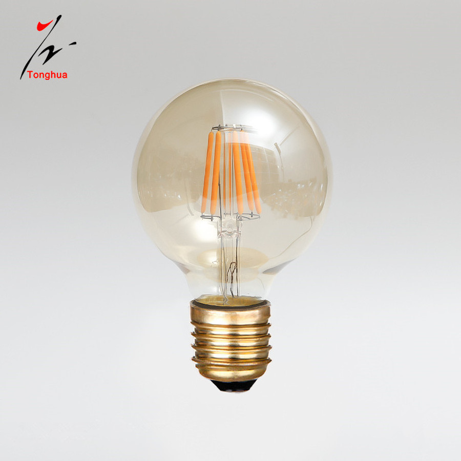 Bombillas E27 LED Filament Light Retro Edison Lamp Bulb 220V G95 2W 4W 6W 8W Lampada LED Edison Light Chandelier Bulb