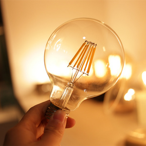 Bombillas E27 LED Filament Light Retro Edison Lamp Bulb 220V G95 2W 4W 6W 8W Lampada LED Edison Light Chandelier Bulb