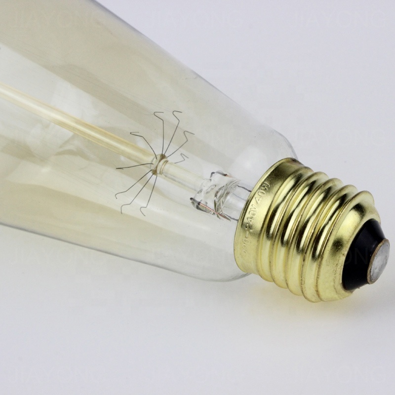 ST64 25W 40W 60W Dimmable Vintage Bulb E27 220V Retro Edison Light Bulb