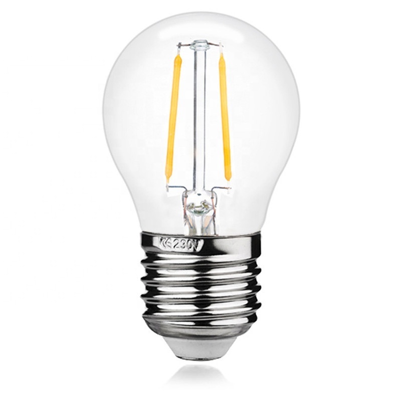 Edison Retro bulb G45 LED 2W 4W 6W Filament Light Bulb E27 E14 220V Glass shell Vintage Style Led Lamp